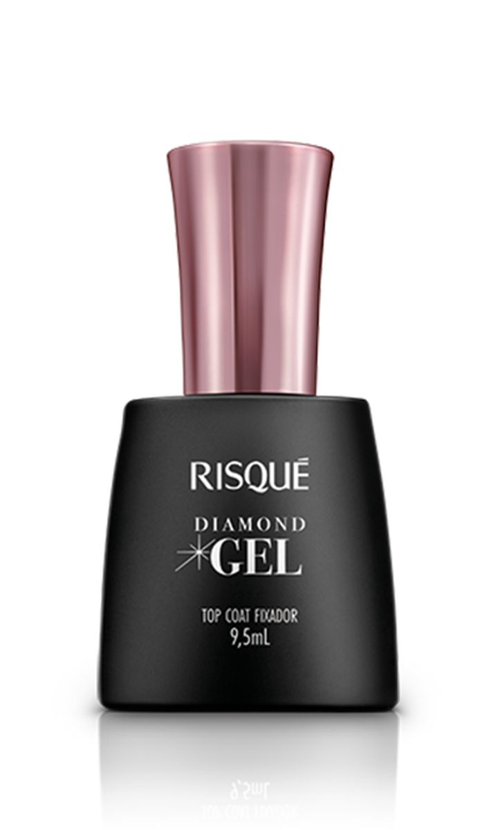 ESMALTE RISQUÉ DIAMOND GEL TOP COAT FIXADOR 9,5ML