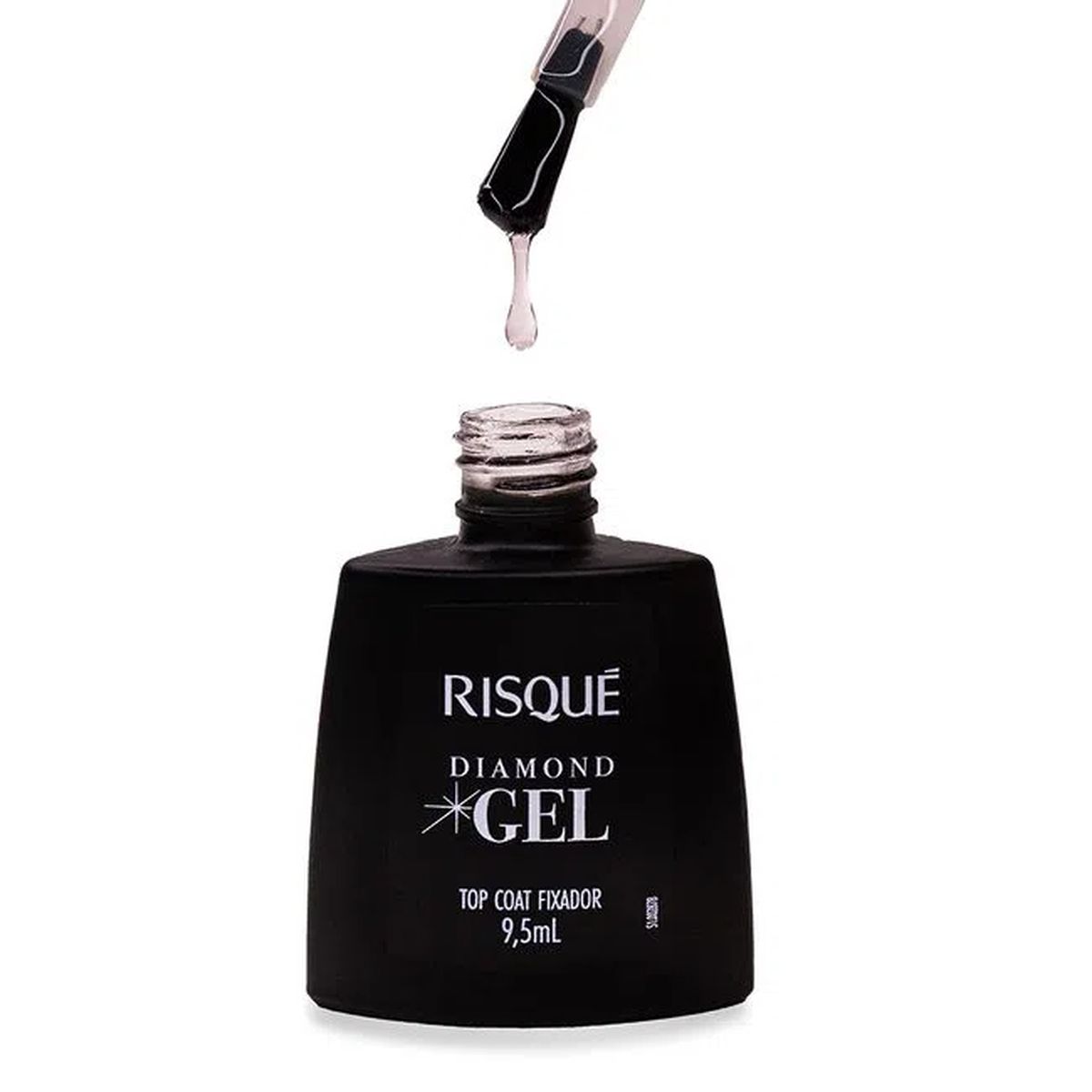 ESMALTE RISQUÉ DIAMOND GEL TOP COAT FIXADOR 9,5ML