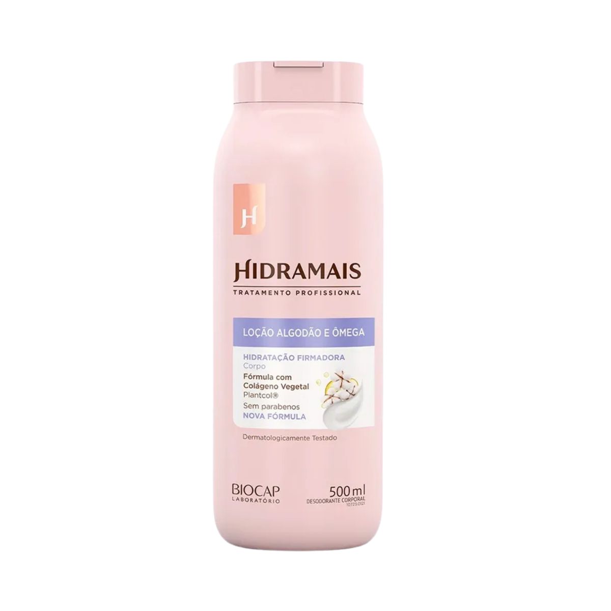 LOÇÃO HIDRATANTE ALGODÃO & ÔMEGA HIDRAMAIS PROFISSIONAL 500ML