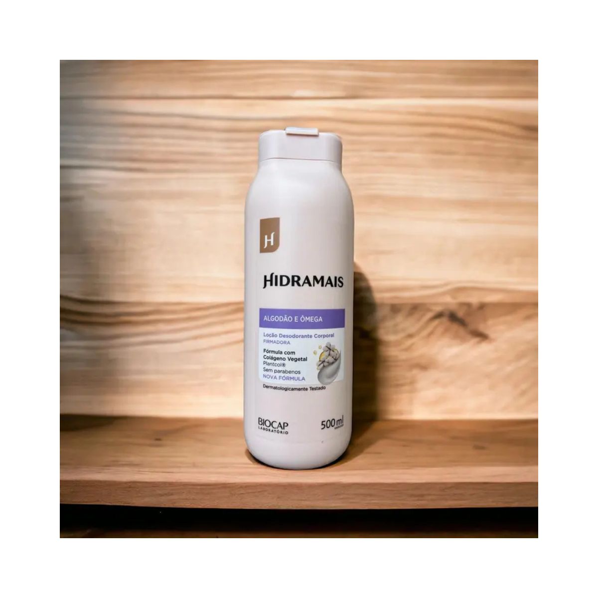 LOÇÃO HIDRATANTE ALGODÃO & ÔMEGA HIDRAMAIS PROFISSIONAL 500ML