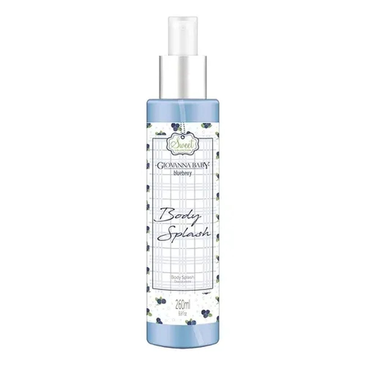 BODY SPLASH SPRAY BLUEBERRY GIOVANNA BABY 260ML
