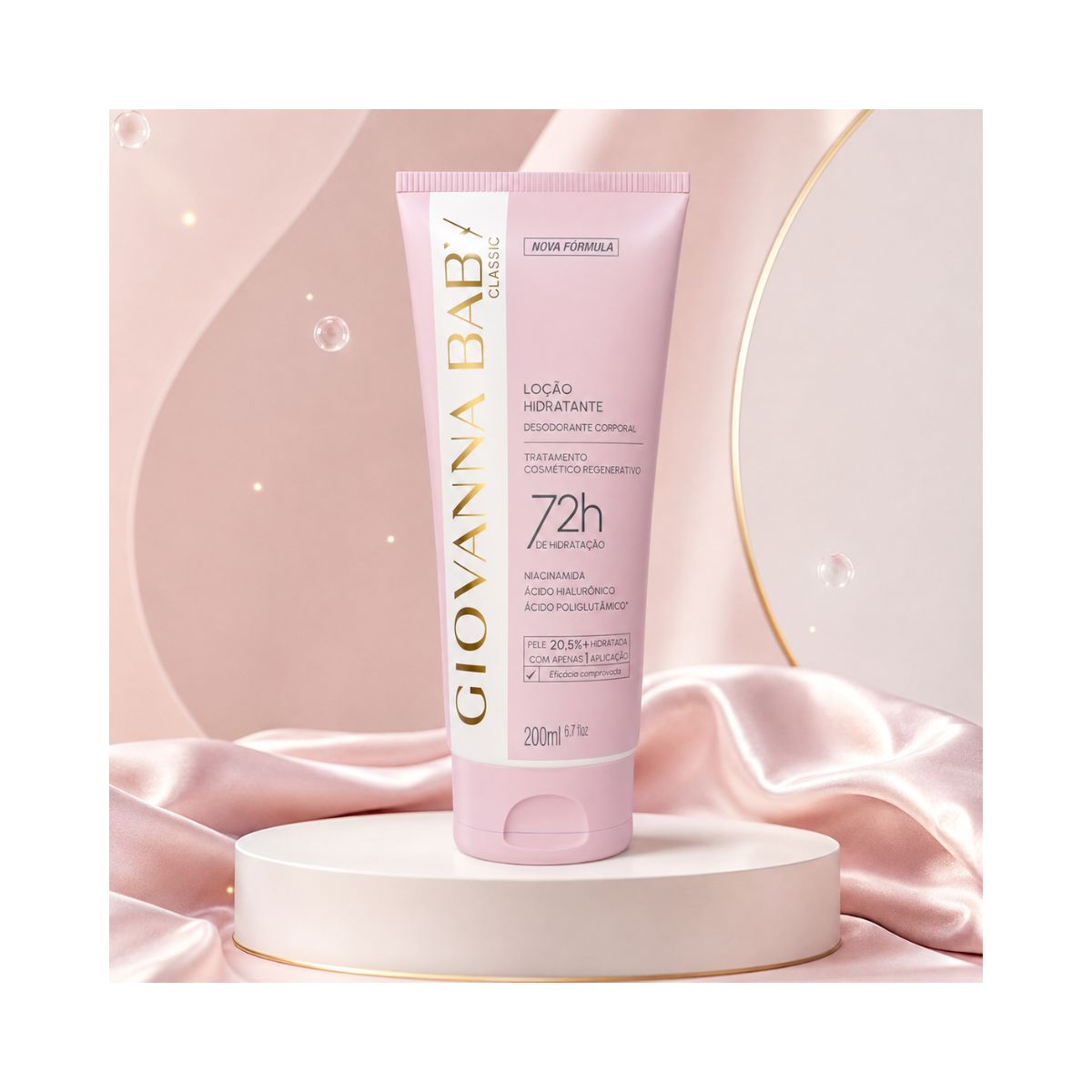 LOÇÂO HIDRATANTE CORPORAL CLASSIC GIOVANNA BABY 200ML