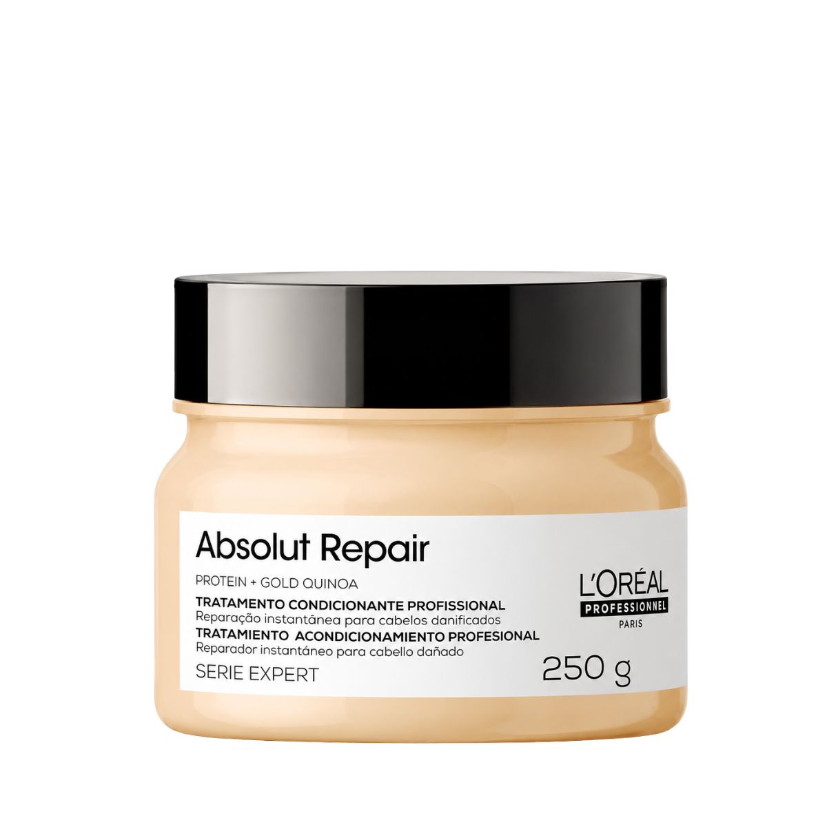 MÁSCARA CAPILAR PROFISSIONAL SERIE EXPERT ABSOLUT REPAIR GOLD QUINOA LOREAL 250G