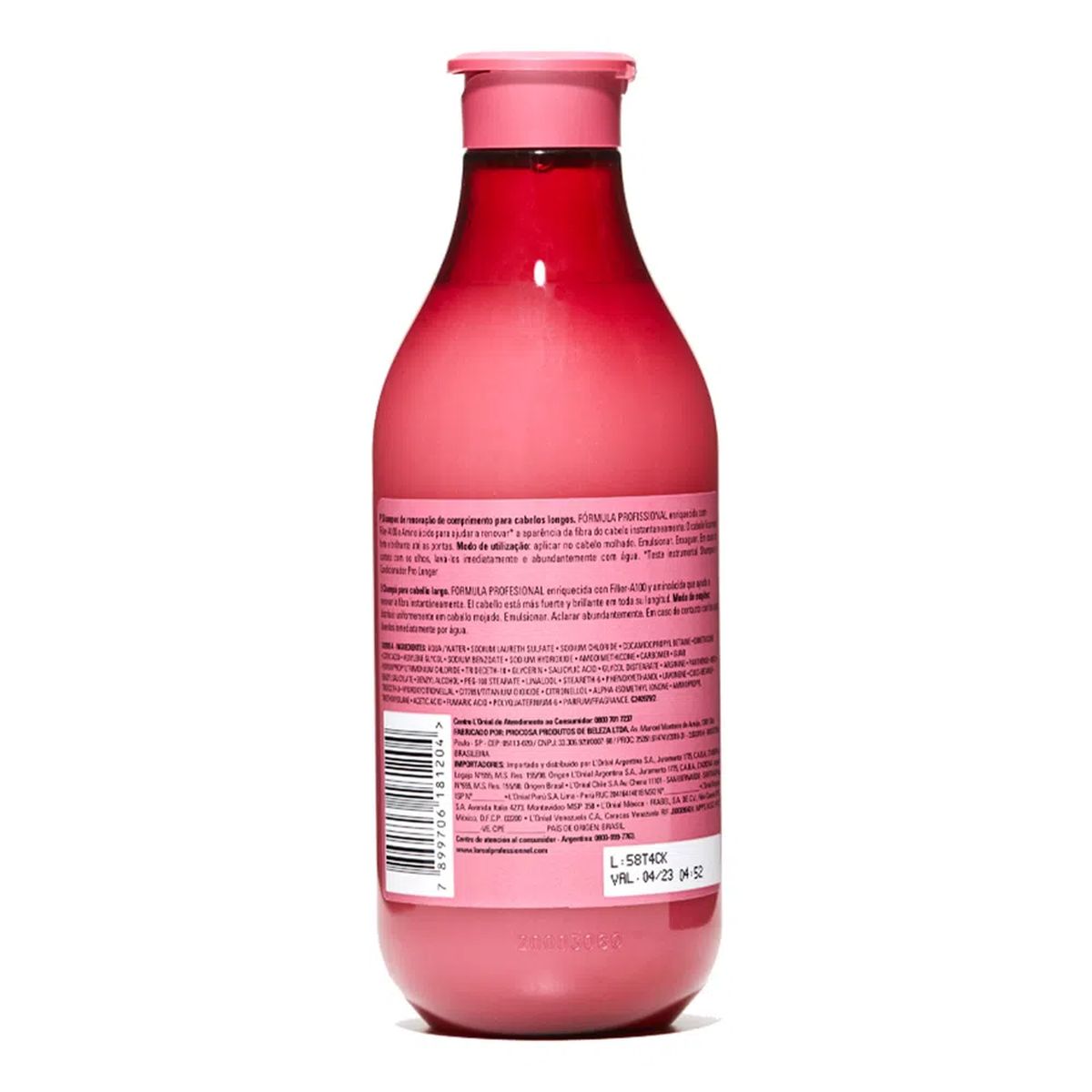 SHAMPOO PROFESSIONAL SERIE EXPERT PRO LONGER LOREAL 300ML