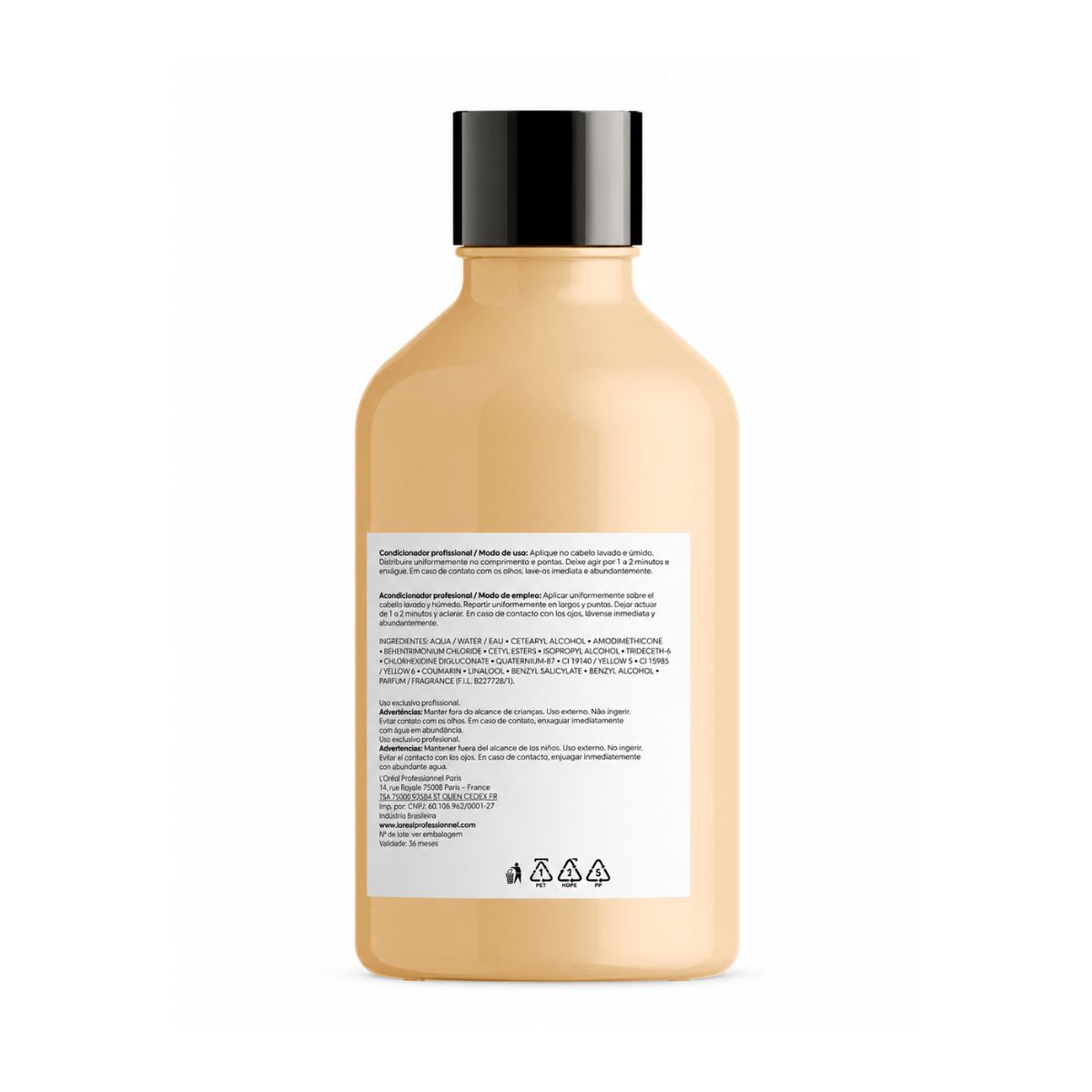 SHAMPOO PROFESSIONAL SERIE EXPERT ABSOLUT REPAIR GOLD QUINOA LOREAL 300ML