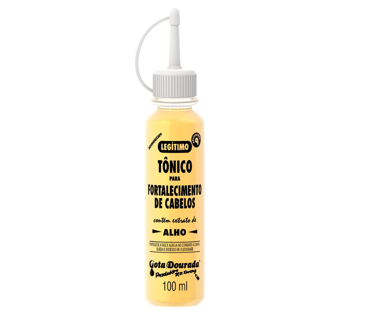 TÔNICO PARA FORTALECIMENTO CAPILAR GOTA DOURADA 100ML