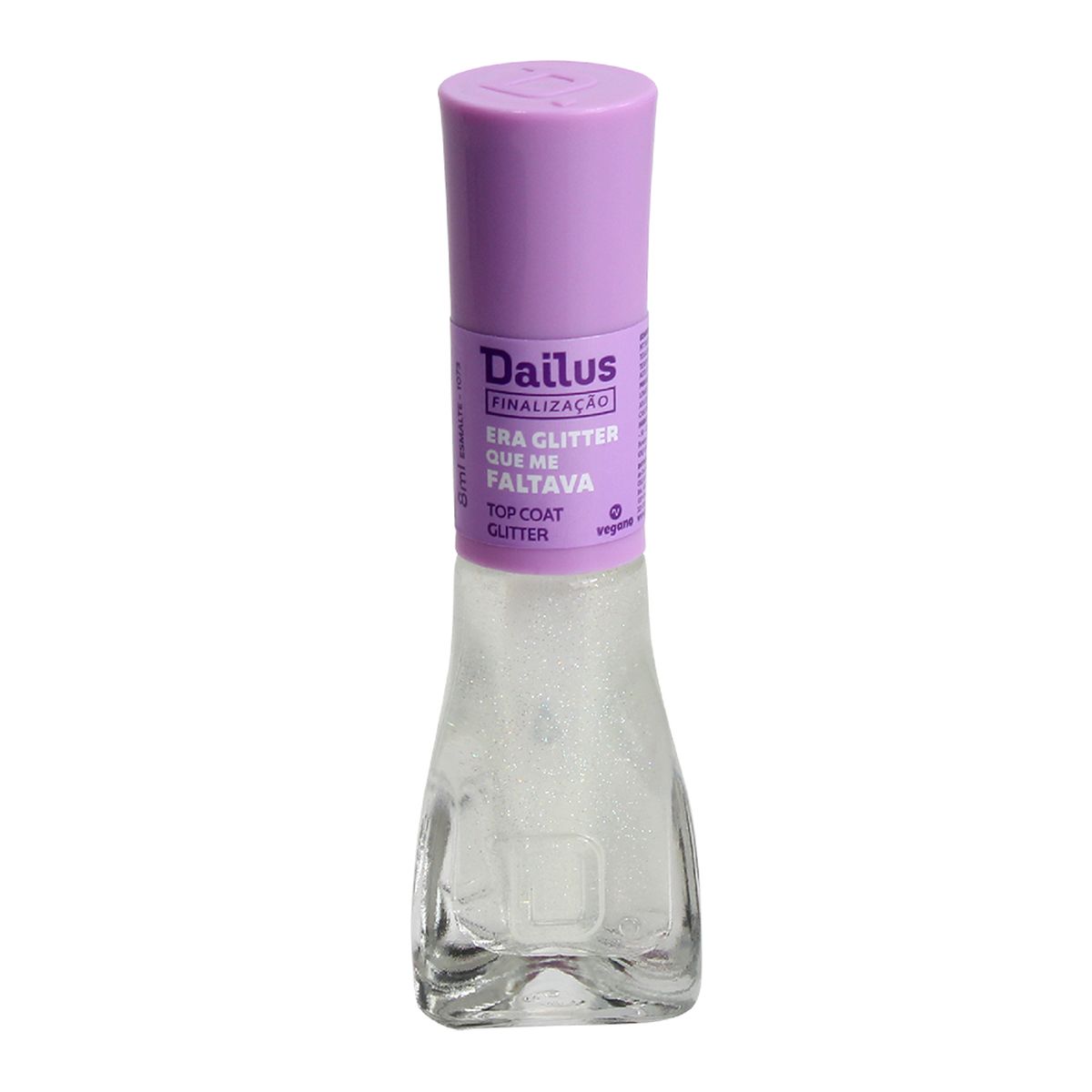 ESMALTE-OP COAT GLITTER ERA GLITTER QUE ME FALTAVA DAILUS 8ML