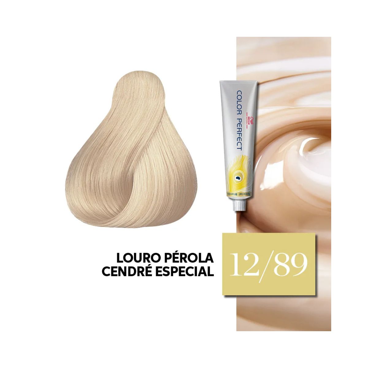 COLORAÇÃO COLOR PERFECT 12.89 LOURO PEROLA CENDRE WELLA PROFESSIONALS 60G