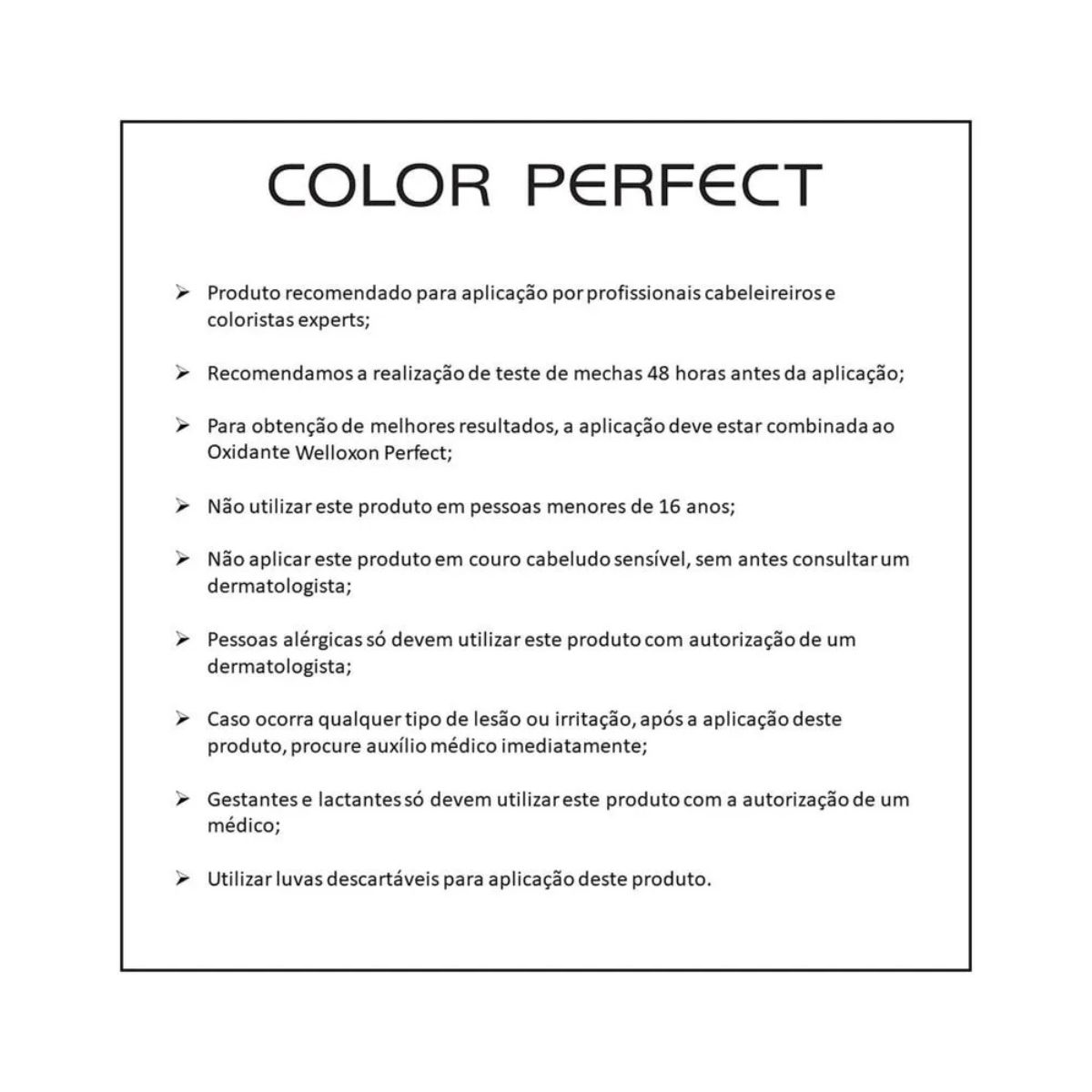 COLORAÇÃO COLOR PERFECT 6.0 LOURO ESCURO WELLA PROFISSIONALS 60G