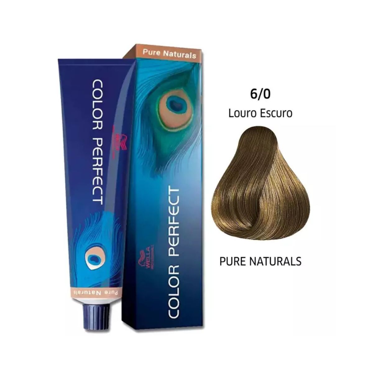 COLORAÇÃO COLOR PERFECT 6.0 LOURO ESCURO WELLA PROFISSIONALS 60G
