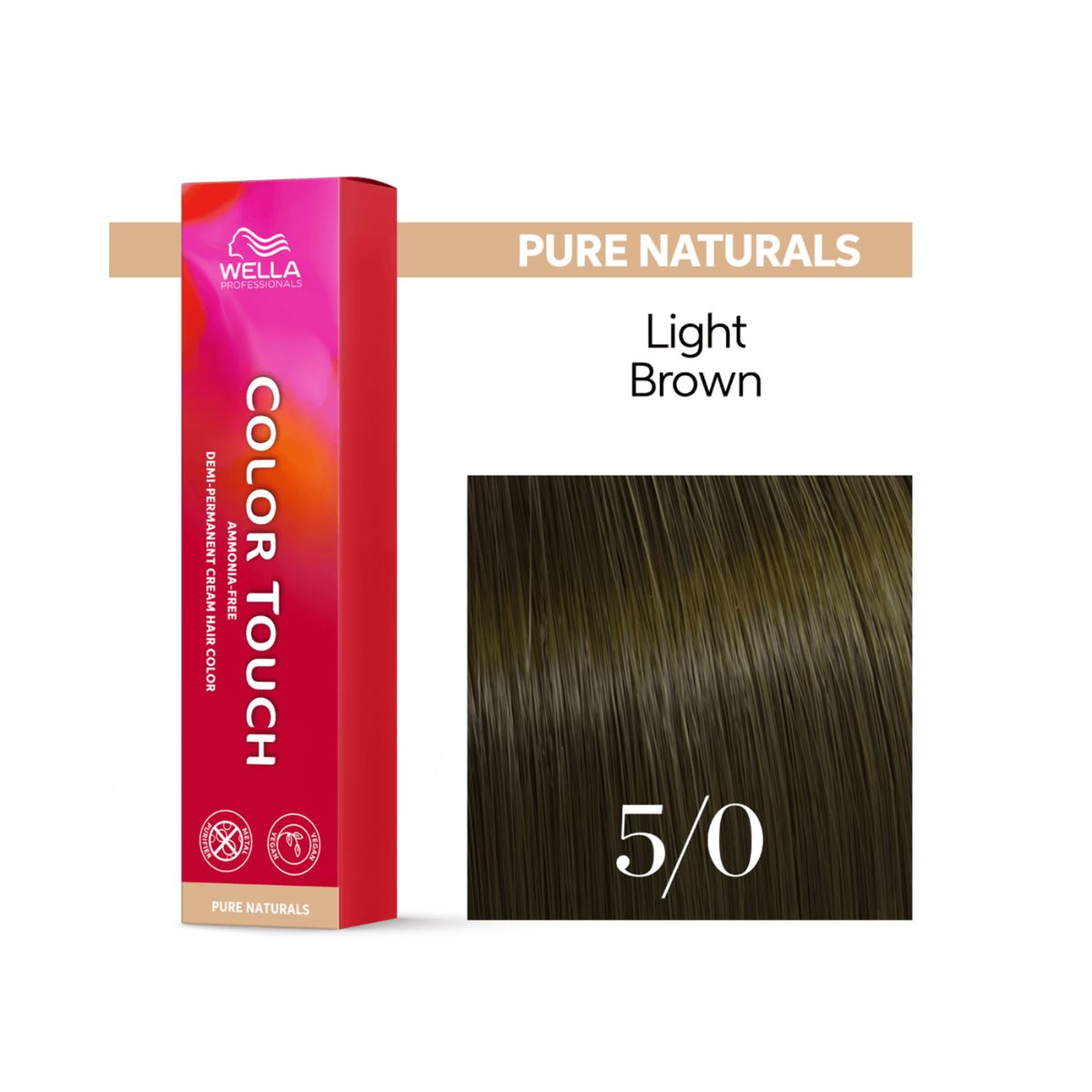 TONALIZANTE COLOR TOUCH 5.0 CASTANHO CLARO WELLA PROFESSIONALS 60G