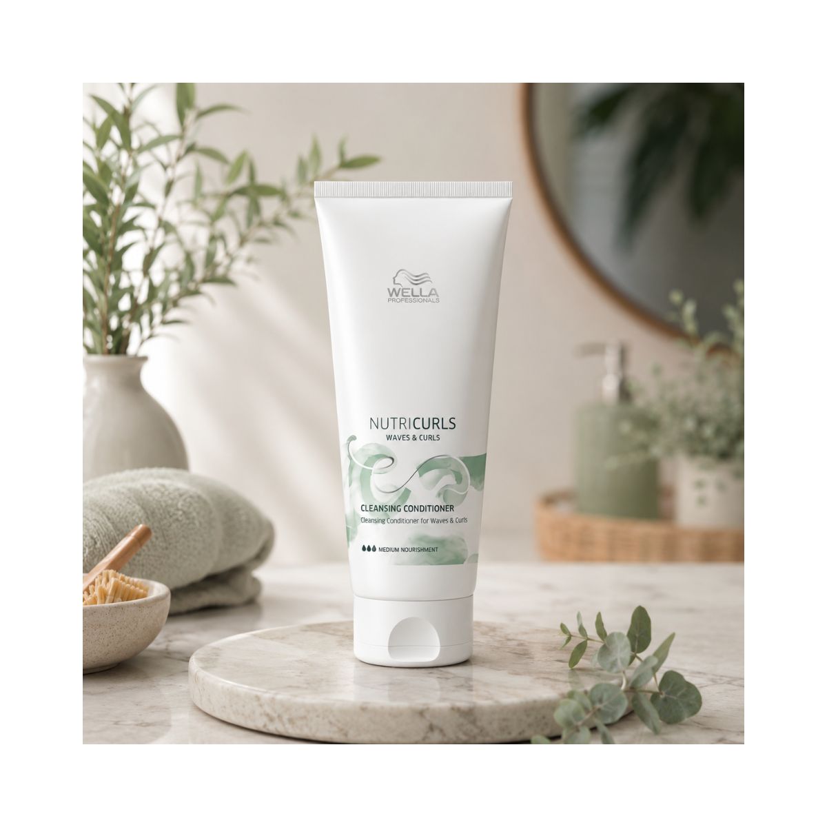 CONDICIONADOR NUTRICURLS CLEANSING WELLA PROFISSIONALS 250ML