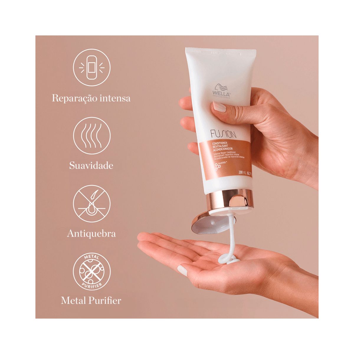 CONDICIONADOR FUSION WELLA PROFISSIONALS 200ML
