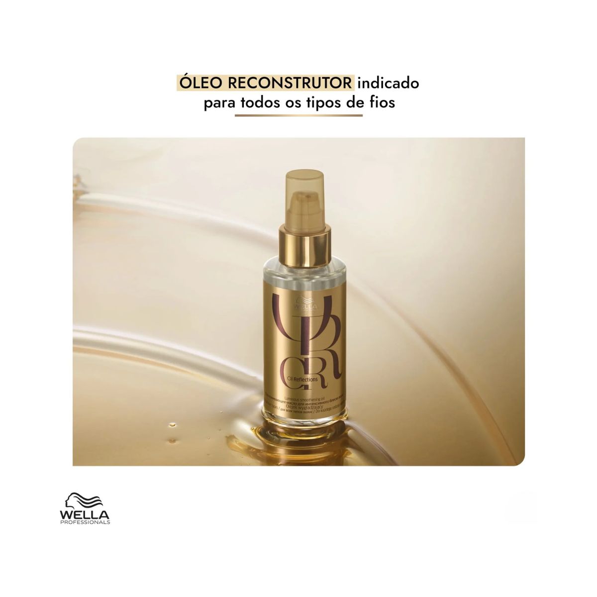 ÓLEO CAPILAR OIL REFLECTIONS WELLA PROFISSIONALS 100ML