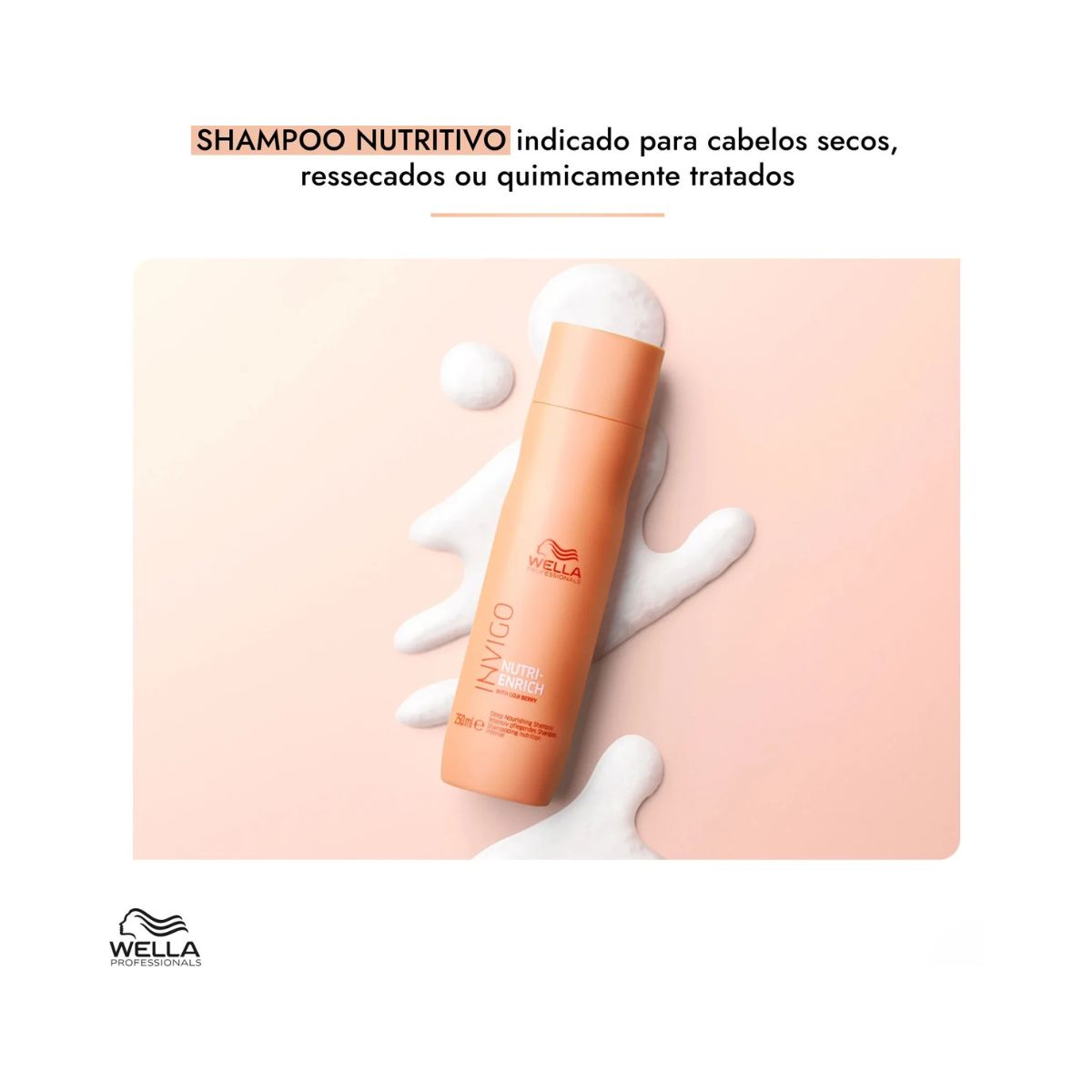 SHAMPOO INVIGO NUTRI ENRICH WELLA PROFISSIONALS 250ML
