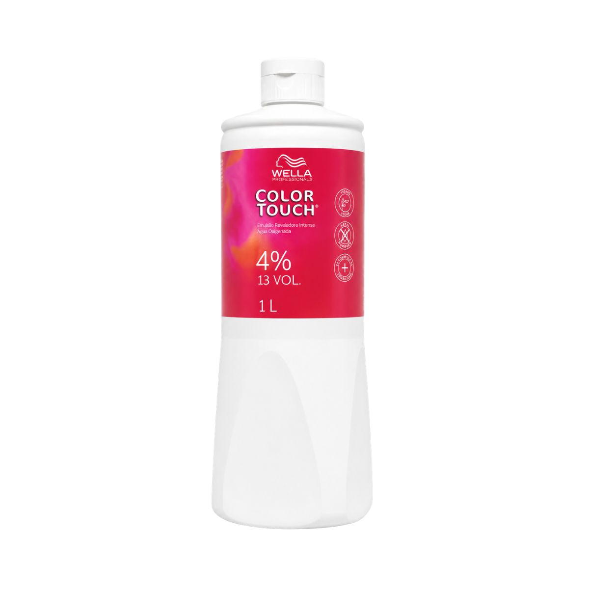EMULSÃO REVELADORA COLOR TOUCH 4% 13 VOLUMES WELLA PROFISSIONALS 1000ML