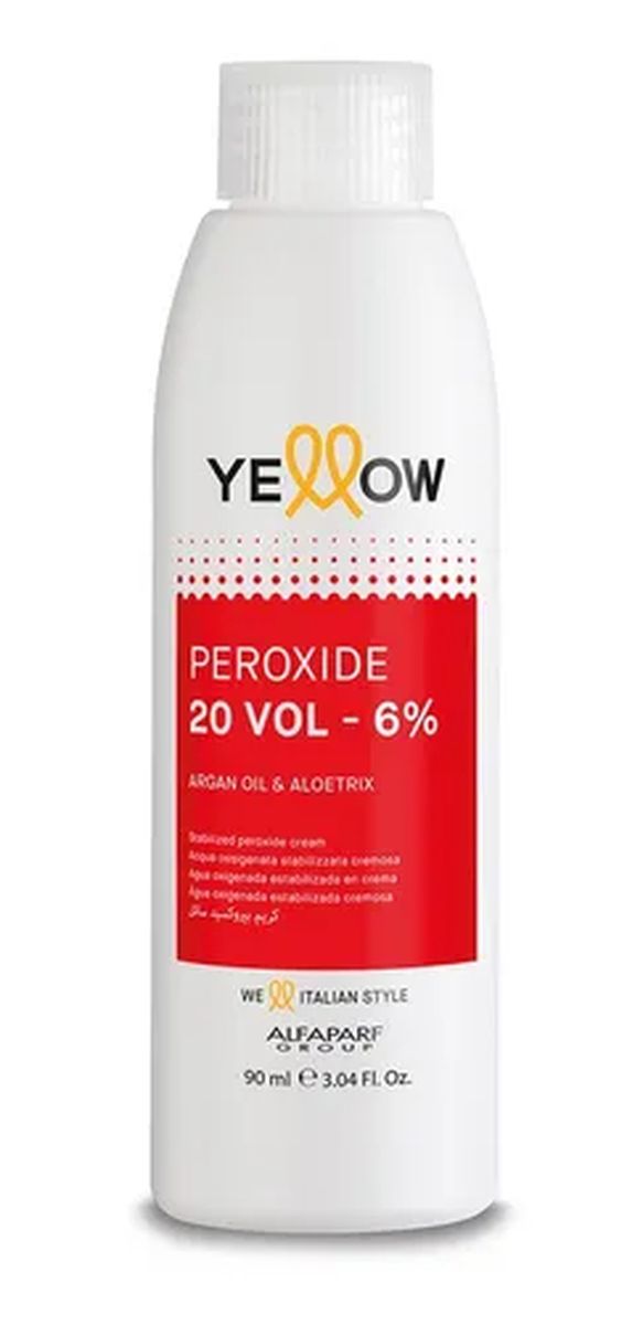 OXIDANTE PERMANENTE 20 VOLUMES YELLOW ALFAPAR 90ML