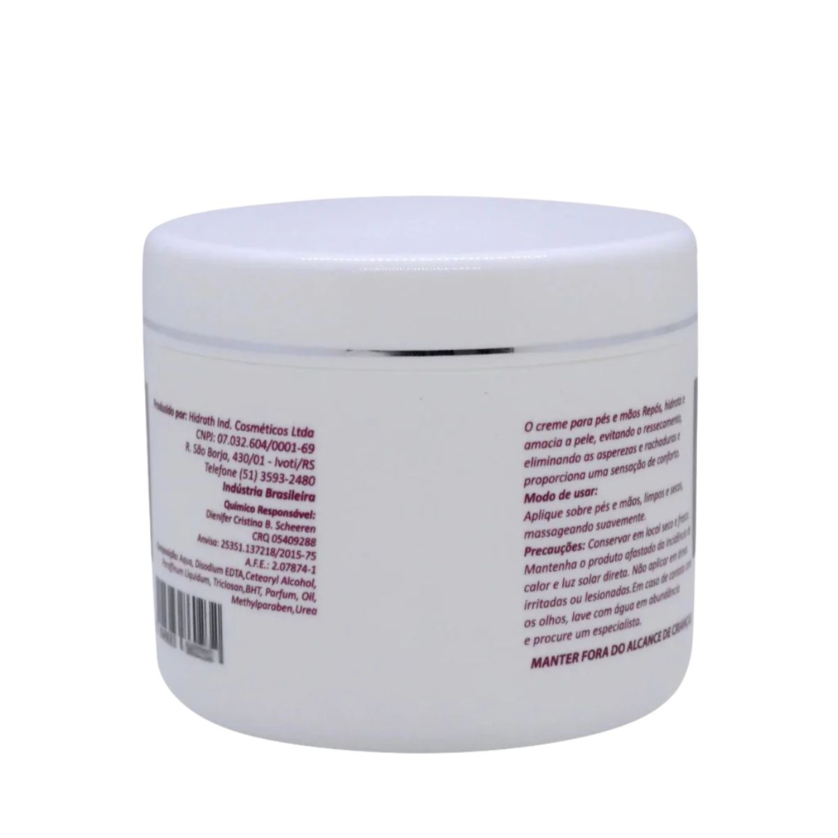 CREME MÃOS E PÉS COM UREIA REPOS 120G