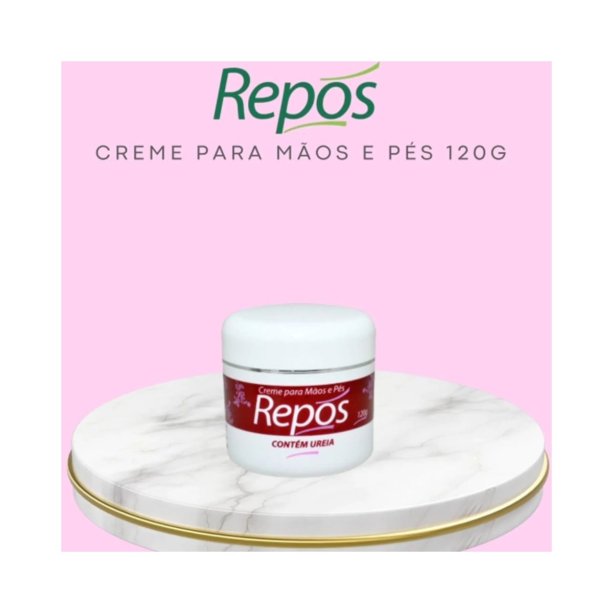 CREME MÃOS E PÉS COM UREIA REPOS 120G