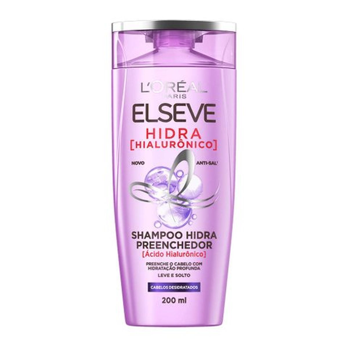 SHAMPOO ELSEVE HIDRA HIALURÔNICO PREENCHEDOR L'ORÉAL PARIS 200ML
