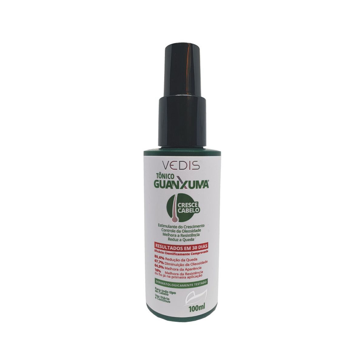TÔNICO CAPILAR GUANXUMA CRESCE CABELO VEDIS 100ML