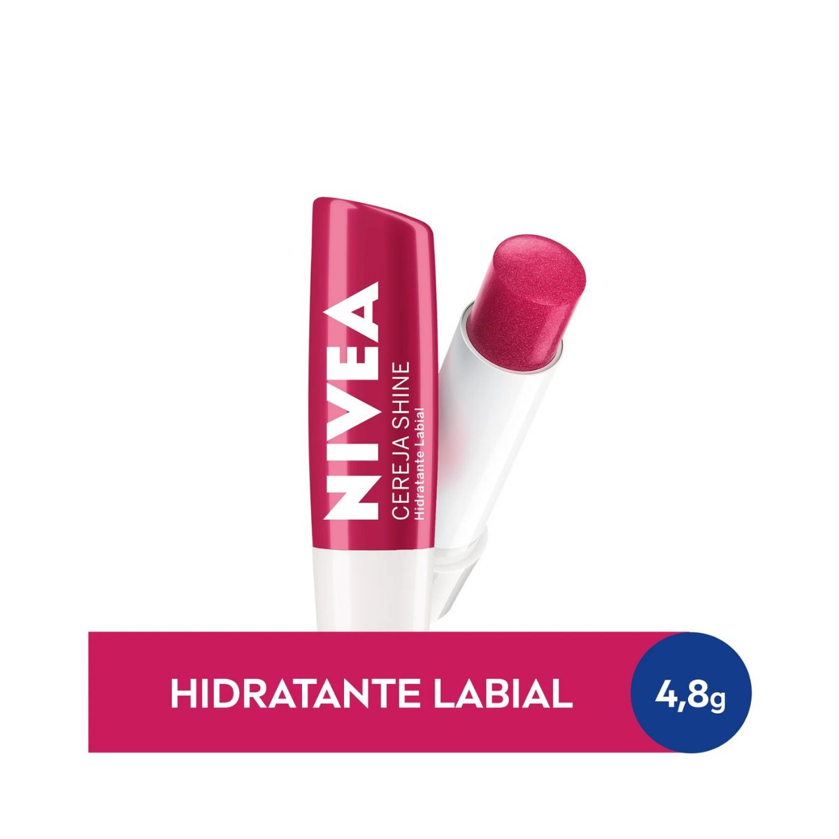HIDRATANTE PROTETOR LABIAL CEREJA SHINE NIVEA 4.8G