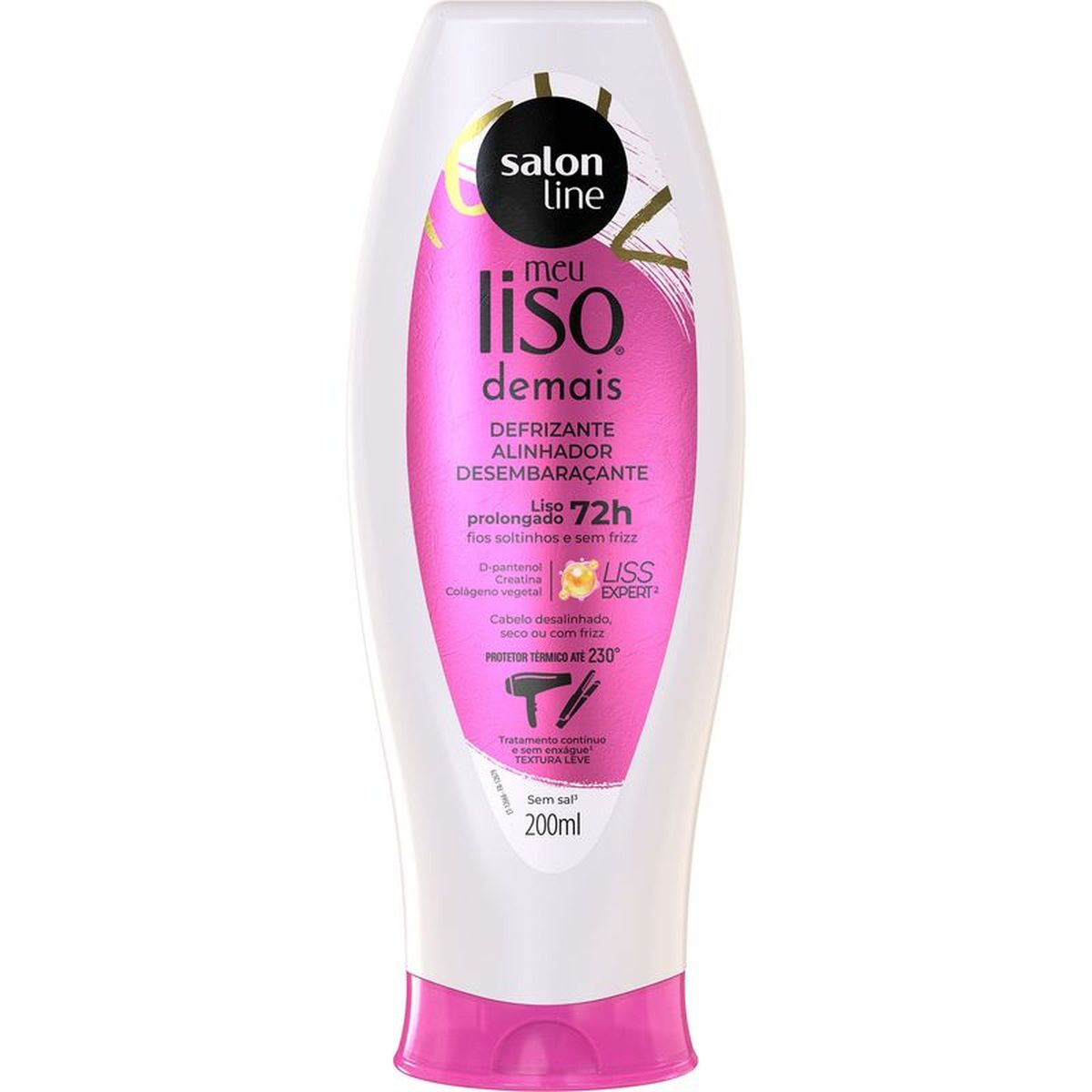 DEFRIZANTE MEU LISO DEMAIS SALON LINE 200ML