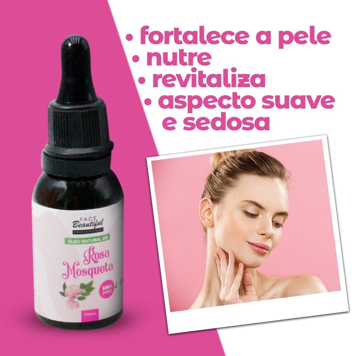 ÓLEO DE ROSA MOSQUETA FACE BEAUTIFUL 30ML
