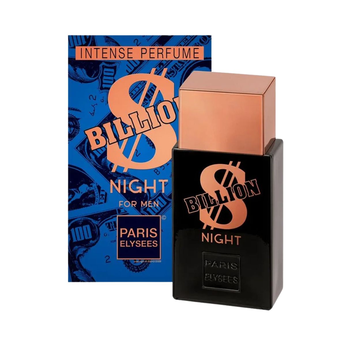 EDT PARIS ELYSEES MASCULINO BILLION NIGTH 100ML