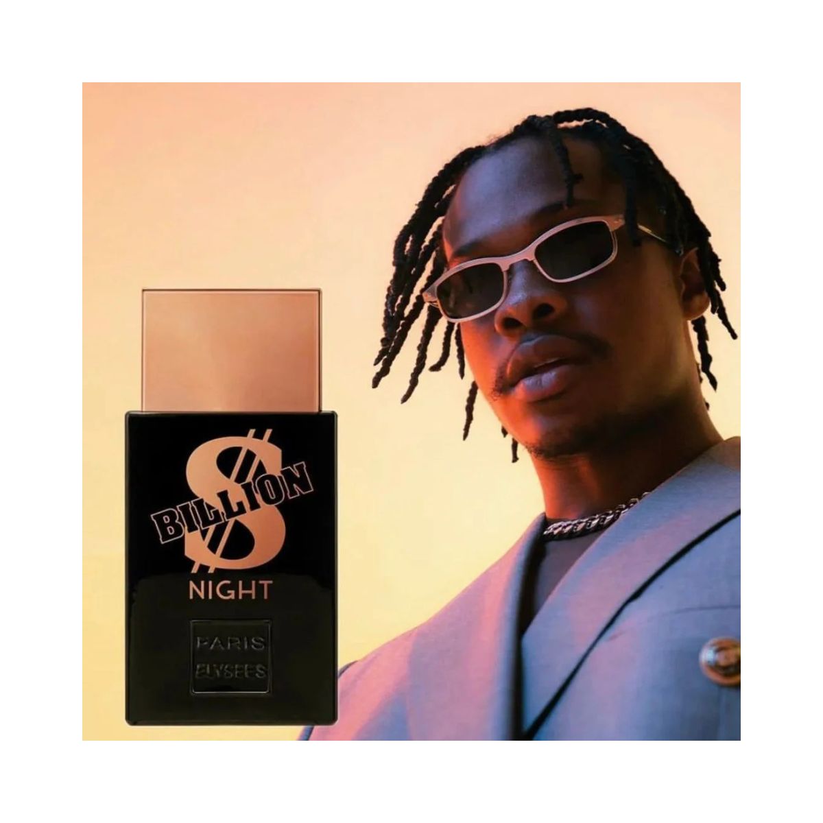 EDT PARIS ELYSEES MASCULINO BILLION NIGTH 100ML