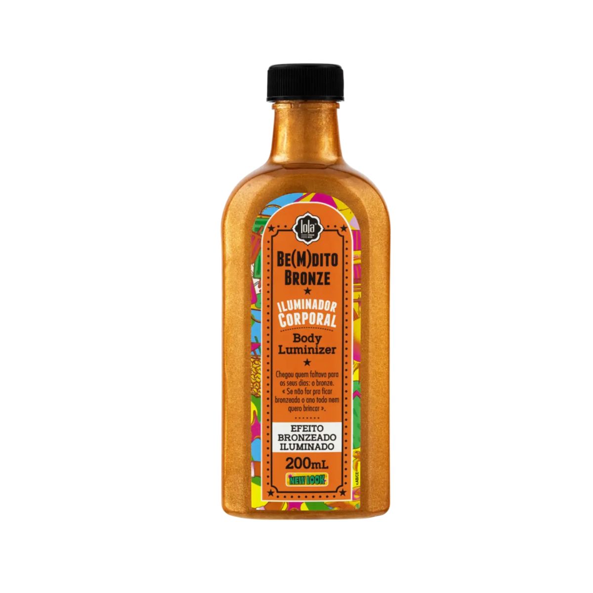 LOÇÃO CORPORAL ILUMINADORA BRONZE LOLA COSMETICS 200ML