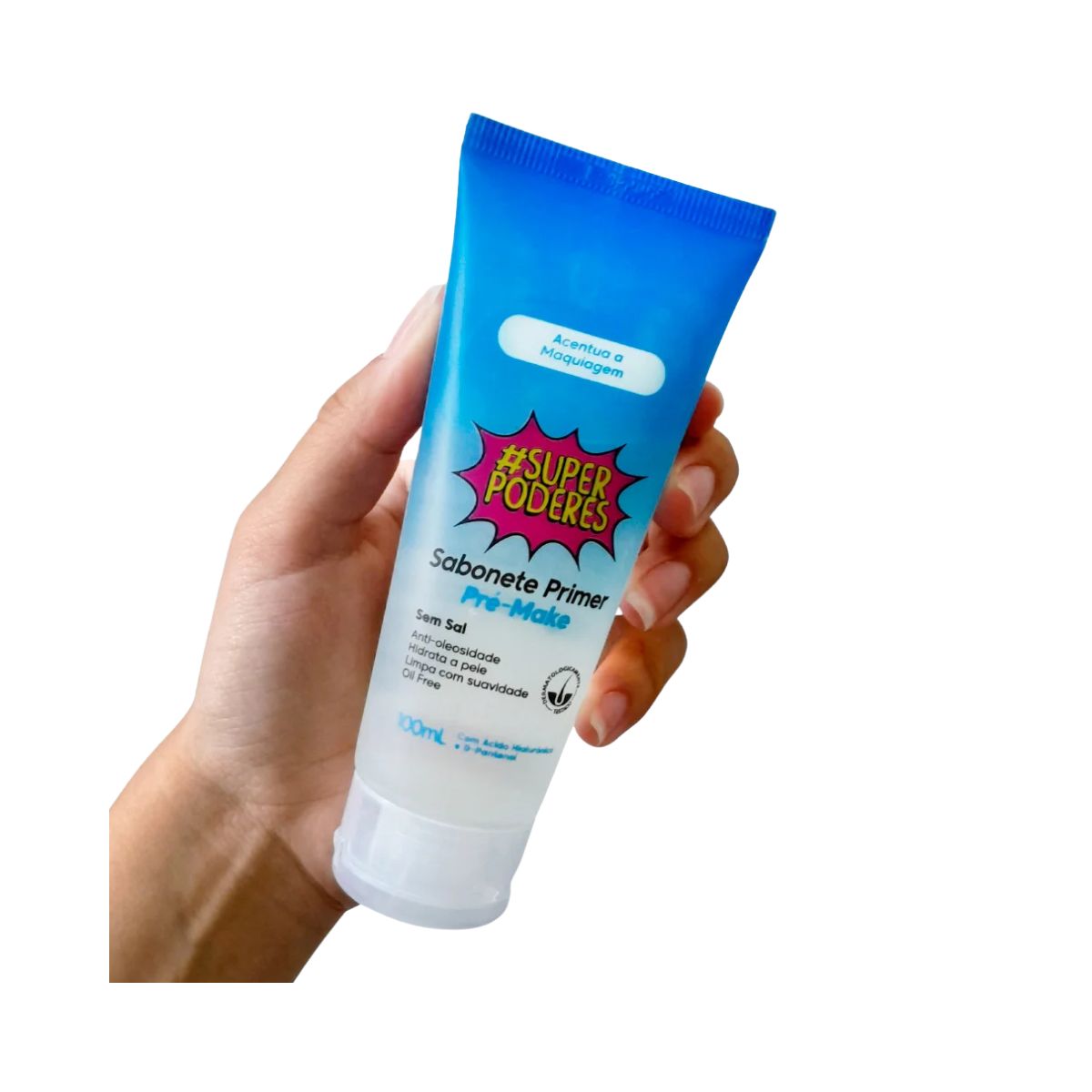 SABONETE FACIAL SUPER PODERES PRIMER PRÉ MAKE 100ML