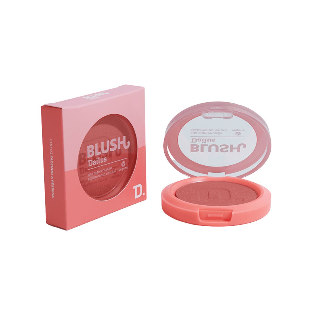 BLUSH FAZENDO A PÊSSEGA DAILUS 4,5G