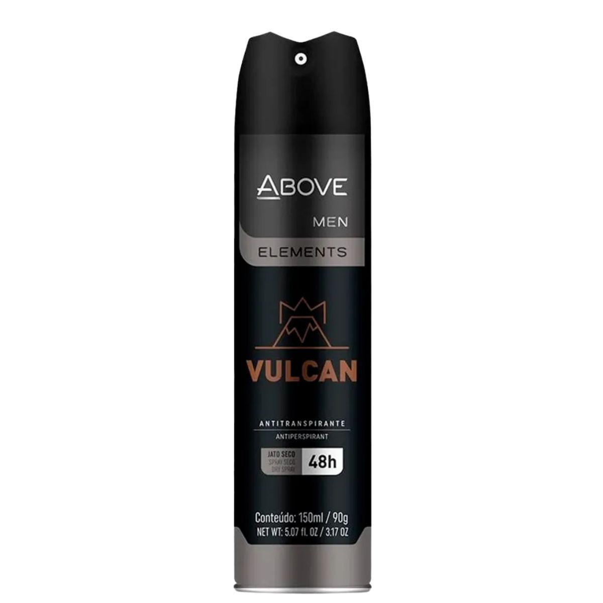 DESODORANTE AEROSOL ABOVE ELEMENTS VULCAN MASCULINO 150ML