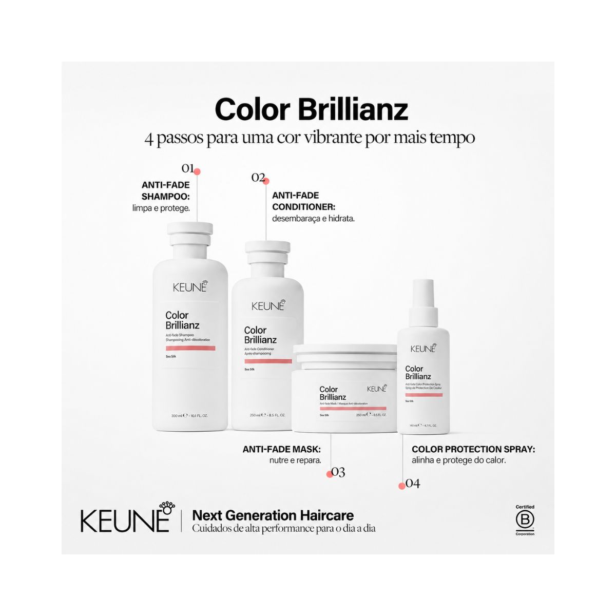 CONDICIONADOR CARE COLOR BRILLIANZ KEUNE 250ML