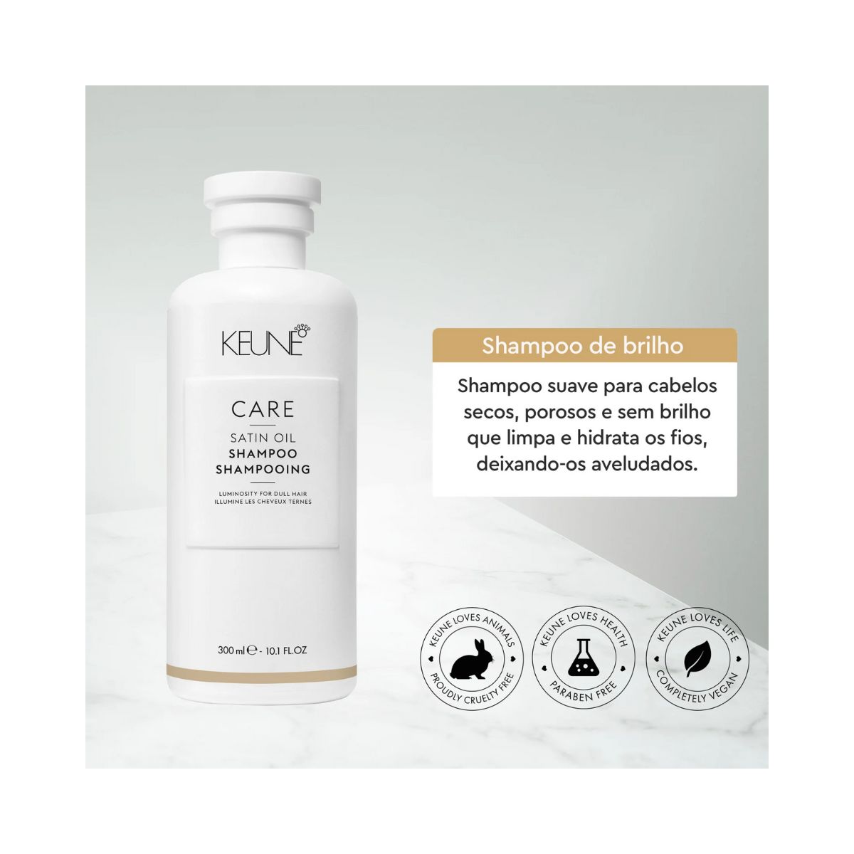 SHAMPOO CARE SATIN OIL KEUNE 300ML