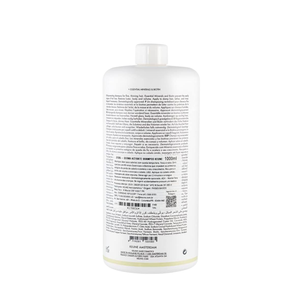 SHAMPOO CARE DERMA ACTIVATE KEUNE 1000ML