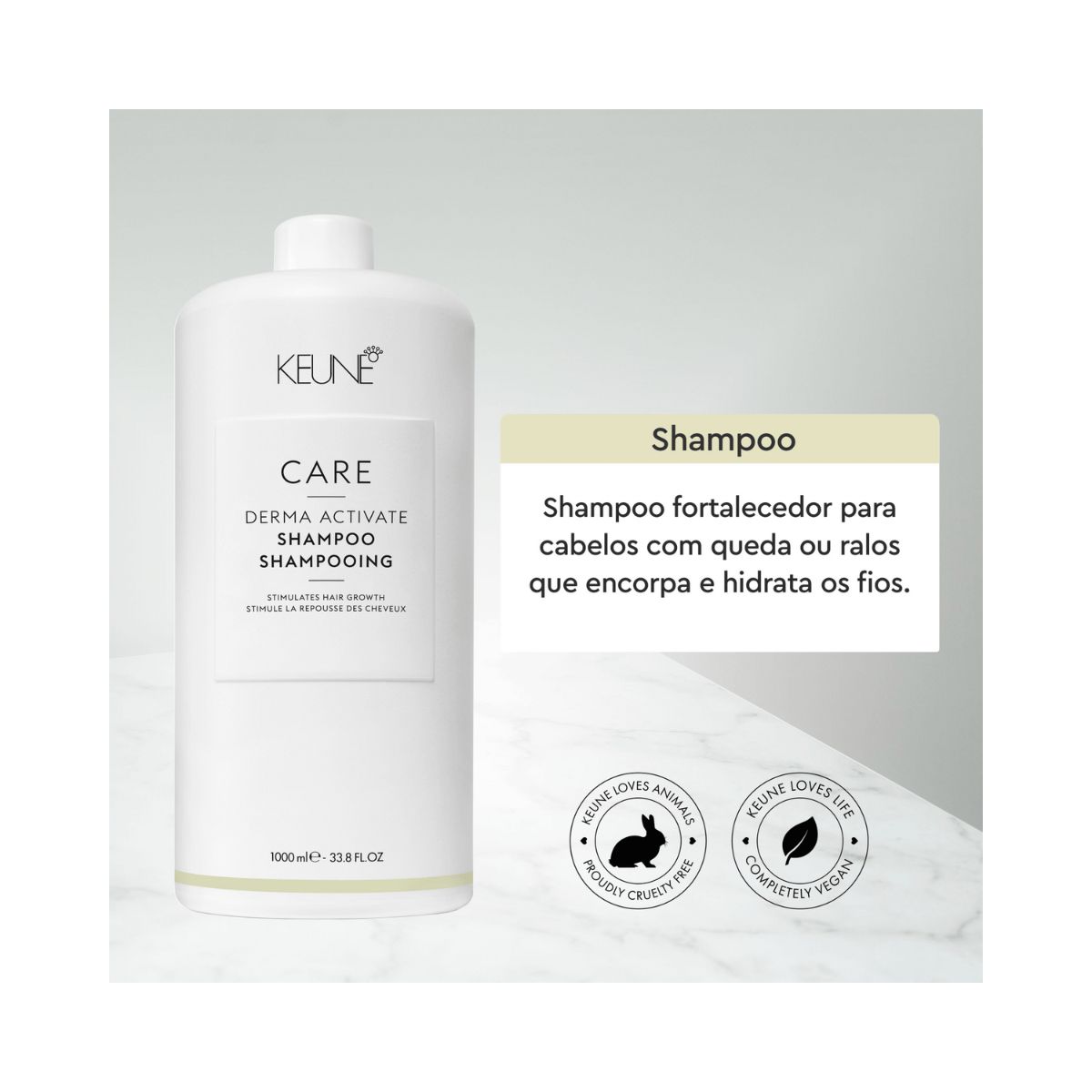 SHAMPOO CARE DERMA ACTIVATE KEUNE 1000ML