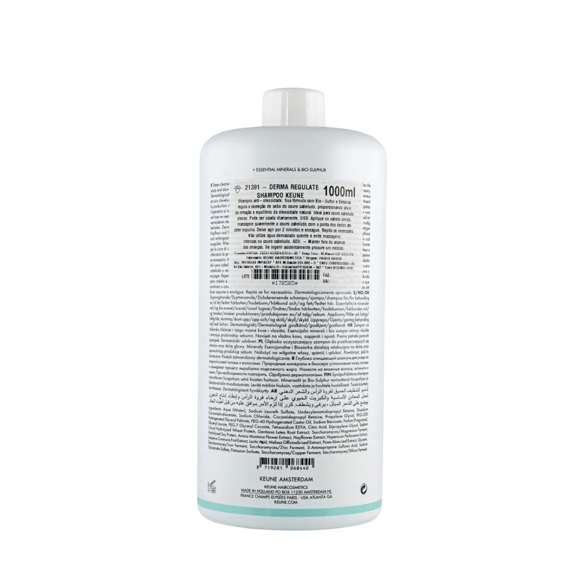 SHAMPOO CARE DERMA REGULATE KEUNE 1000ML