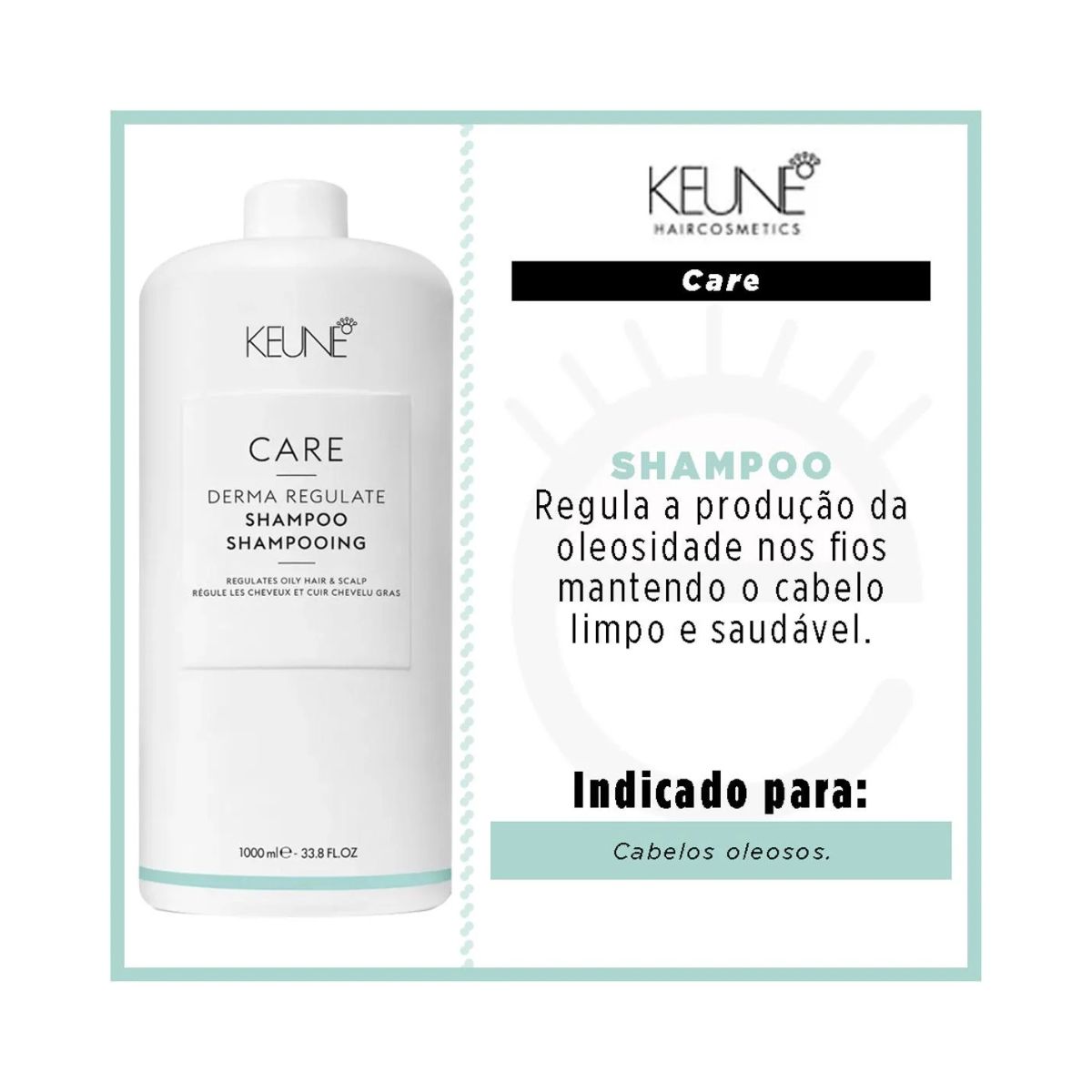 SHAMPOO CARE DERMA REGULATE KEUNE 1000ML