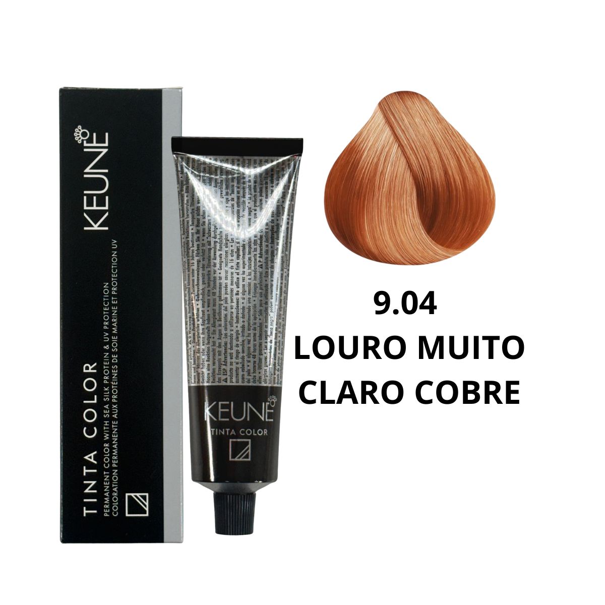 COLORAÇÃO TINTA COLOR 9.04 LOURO MUITO CLARO COBRE KEUNE 60ML