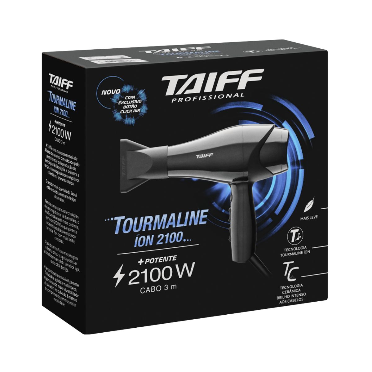 SEC TAIFF NEW TOURMALINE ION 2100W 127 V