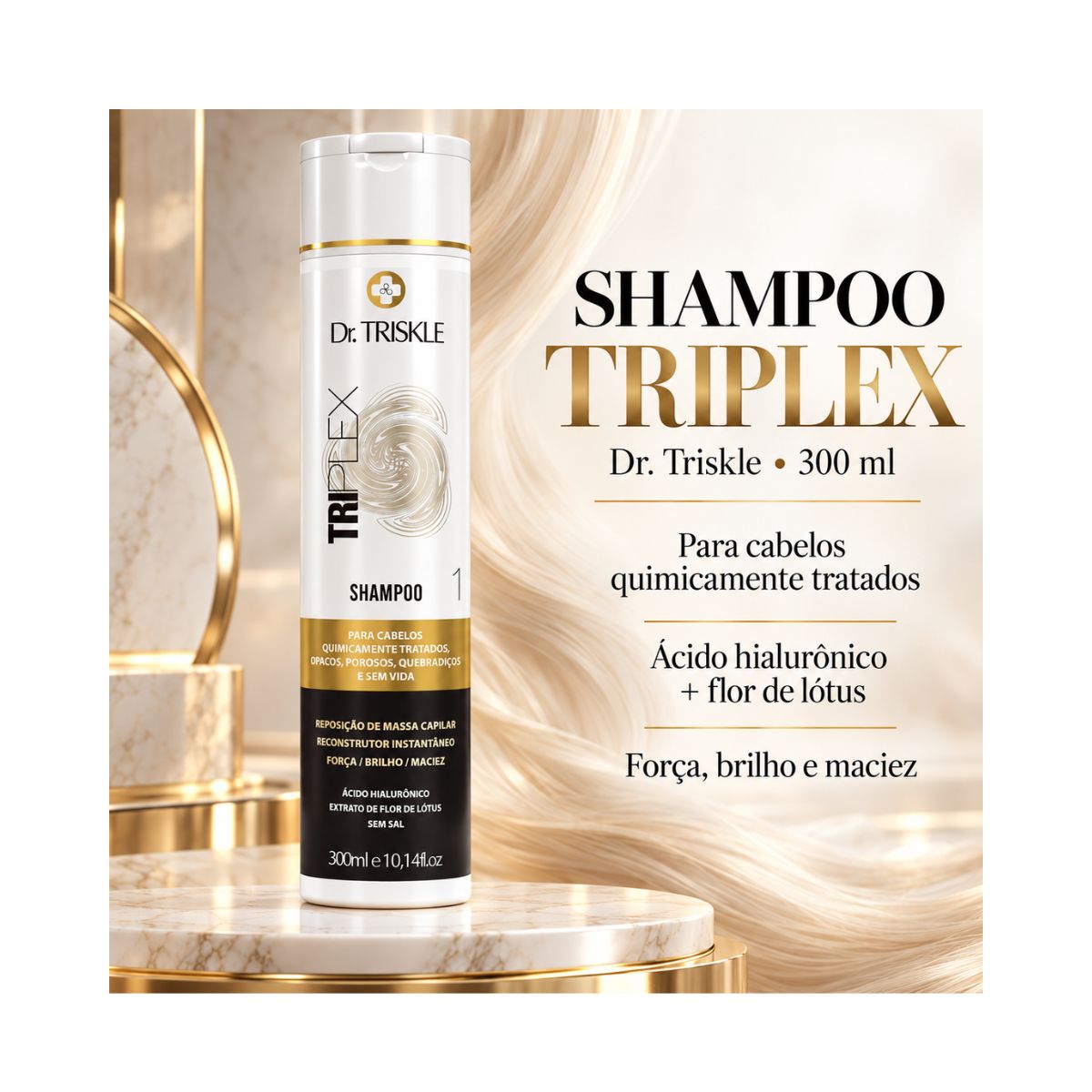 SHAMPOO TRI-PLEX DR TRISKLE 300ML