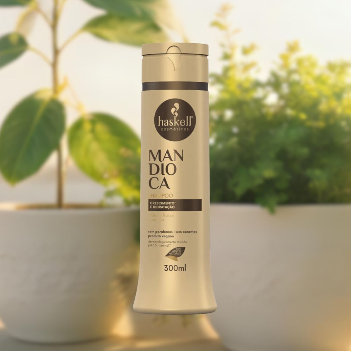 SHAMPOO MANDIOCA HASKELL 300ML