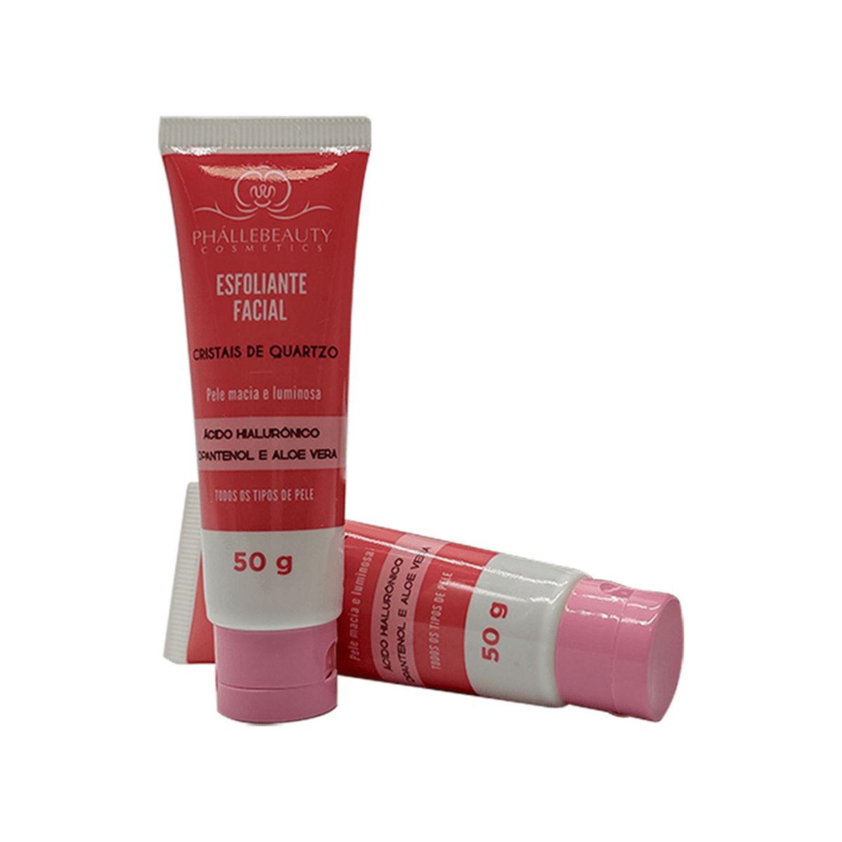 ESFOLIANTE FACIAL CRISTAIS DE QUARTZO PHÁLLEBEAUTY 50G