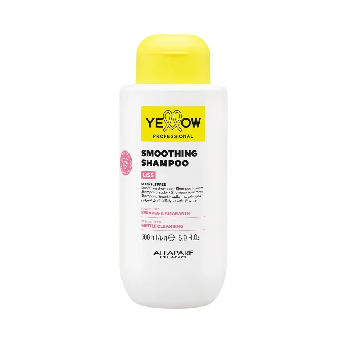 SHAMPOO SMOOTHING LISS YELLOW 500ML