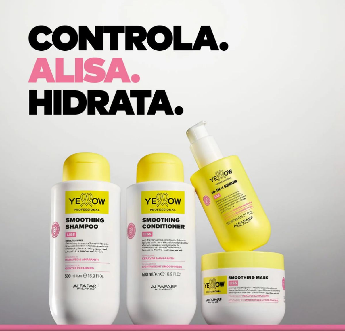 MÁSCARA LISS YELLOW 500ML