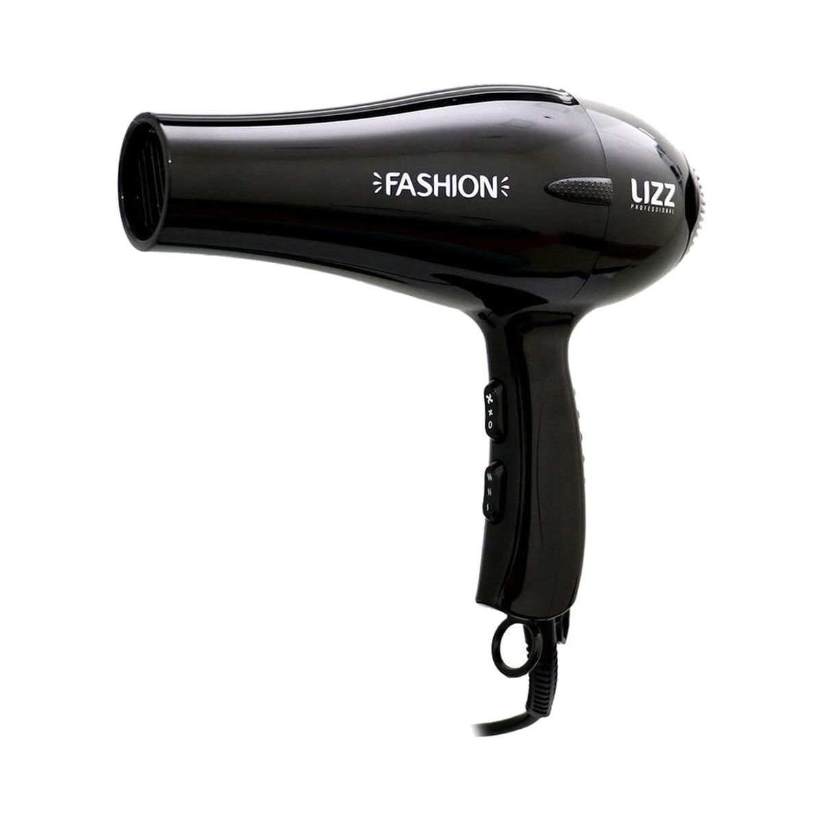 SECADOR DE CABELO FASHION PRETO 2150W - 127V LIZZ