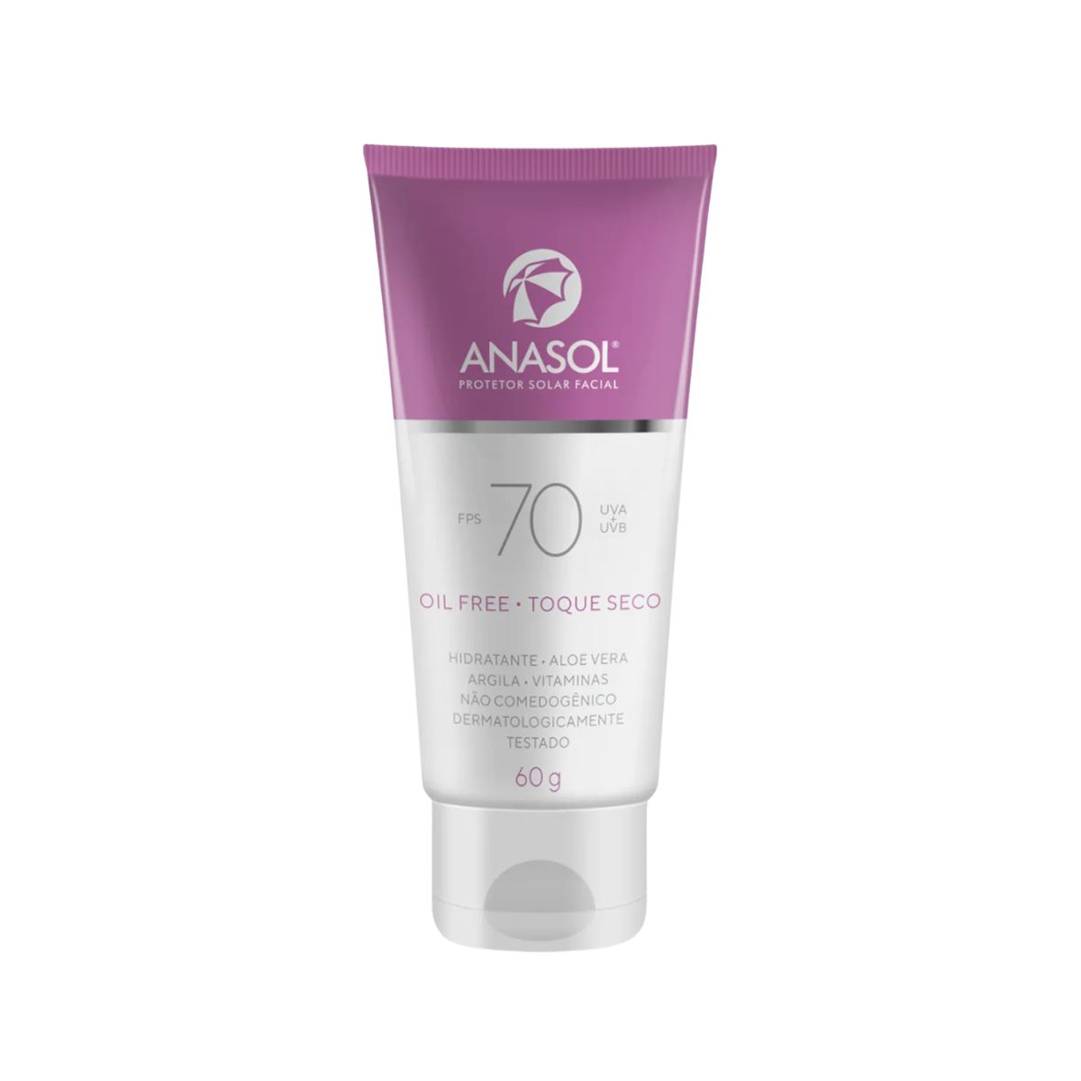 PROTETOR SOLAR FACIAL FPS 70 ANASOL 60G