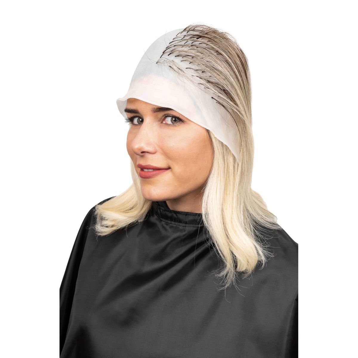 TOUCA DE SILICONE SIMPLES PARA MECHAS VERTIX